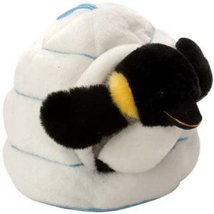 Wild Republic Plush Igloo with Penguin Soft Stuffed Animal Toy 88527